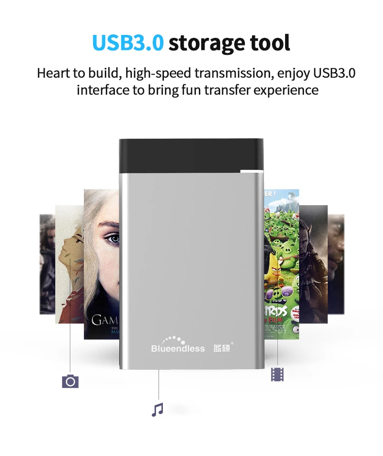 HDD диск портативный внешний жесткий диск 1 ТБ 750GB 500GB 320GB 250GB USB 3,0 HDD 2," HD 1 ТБ диск для настольных ПК MAC