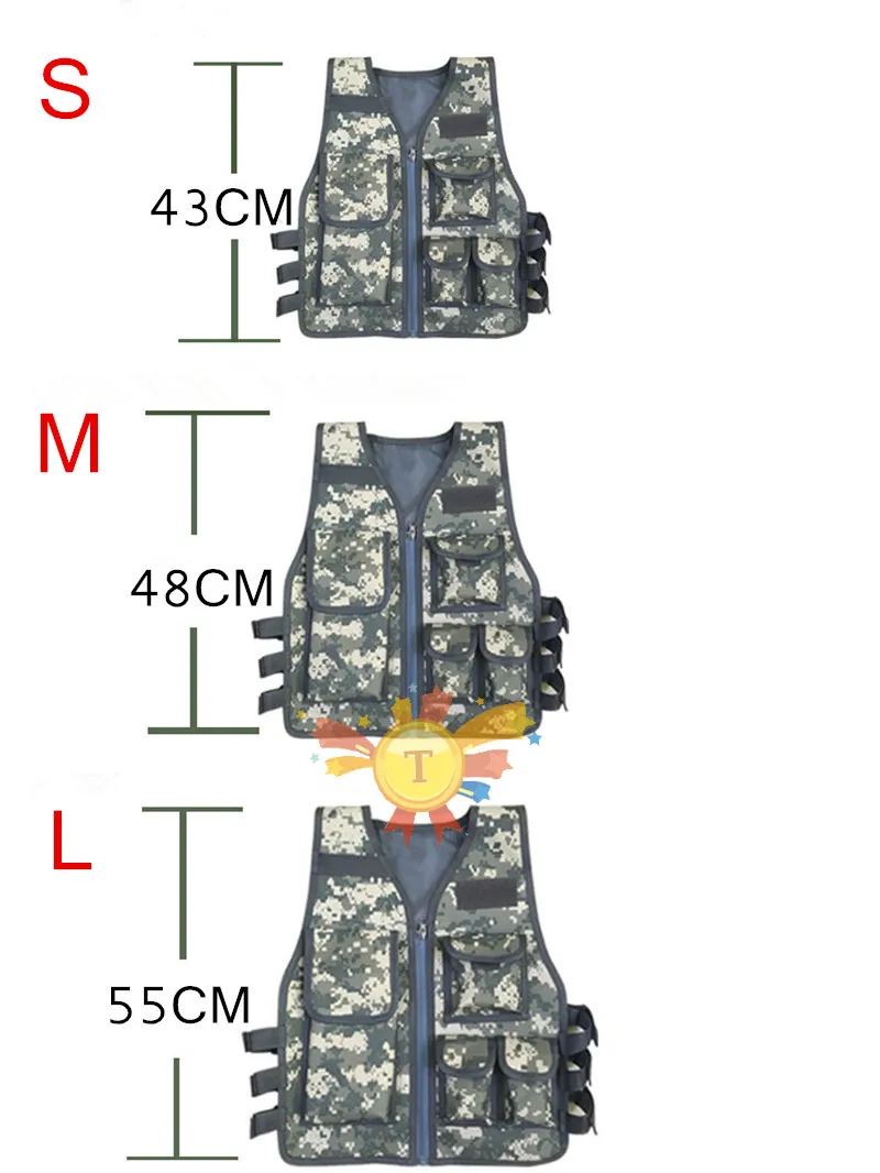Детский тактический жилет нейлон CS игра бронежилет для детей Открытый кемпинг боевой соревнования игровое оборудование детская куртка