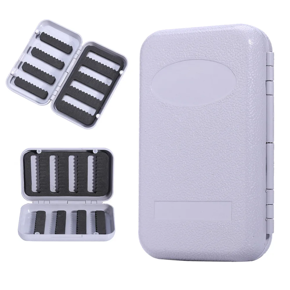 

1pcs Portable Plastic Fly Fishing Box Spinning Bait Lure Hook Storage Case Multi Function Outdoor Fishing Tackle Kit