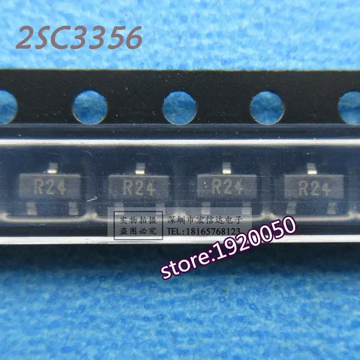 New 2SC3356 screen printing SOT 23 R24 high frequency transistor