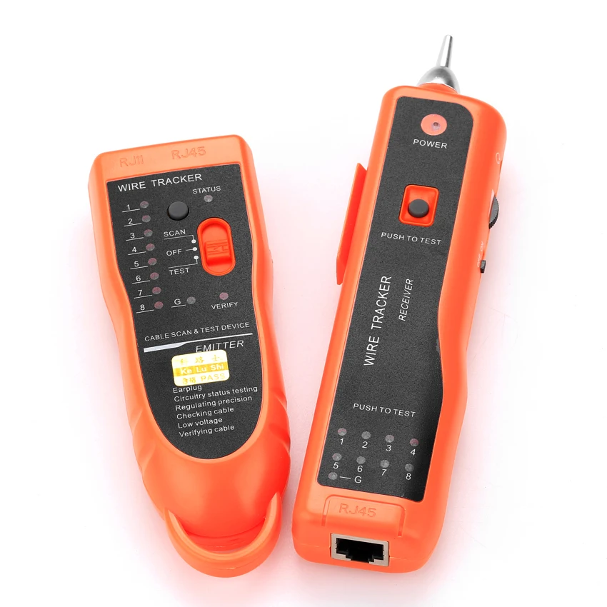 Диагностический тестер KELUSHI для UTP STP Cat5 Cat6 RJ45 LAN сетевой кабель локатор RJ11 трекер