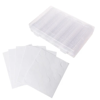 

30mm Coin Holder Capsule Storage Box With Two White Pad Rings For 25mm 27mm