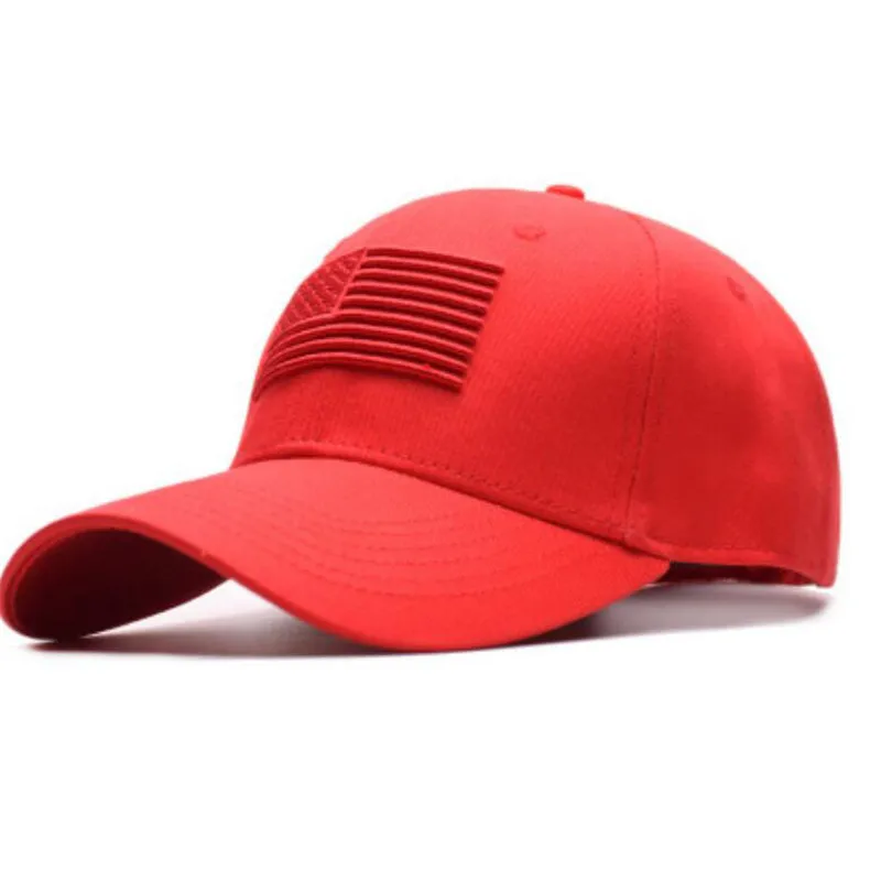 Xthree Высокое качество флаг США бейсбольная кепка для мужчин и женщин Орел Snapback шляпа папы костяная Повседневная солнцезащитная Кепка Дальнобойщик Бейсболка Кепка Gorras - Цвет: Красный