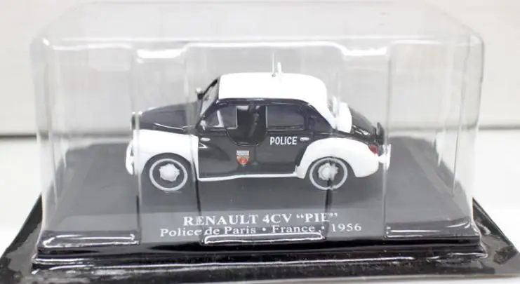 1:43 Масштаб сплава Модель автомобиля, высокая моделирования RENAULT 4CV пирог, металлические отливки, коллекция статической модели игрушечного автомобиля