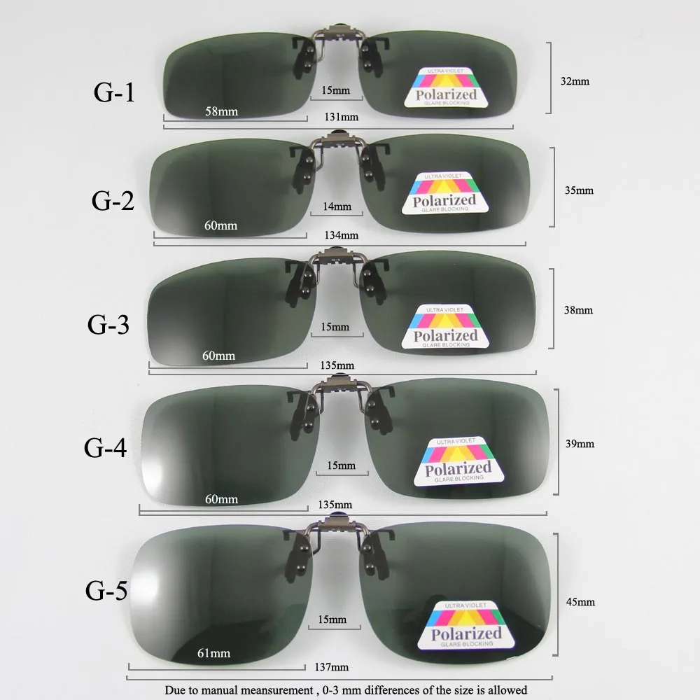 Темно зеленые поляризованные солнцезащитные очки|driving goggles|clip on sunglassespolarized sunglasses |