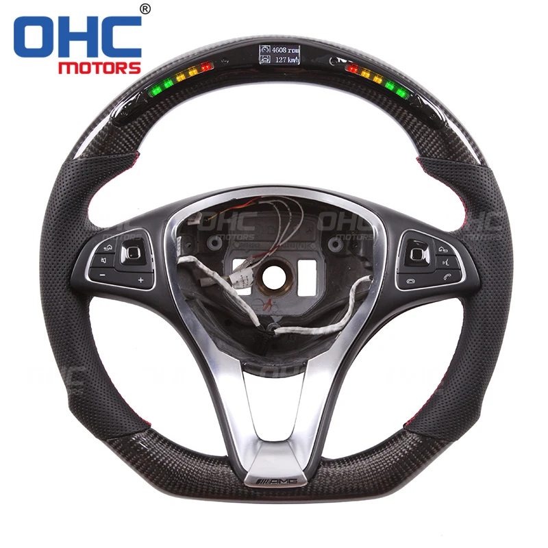 Светодиодный руль совместим с Mercedes Benz W204 S204 W212 V212 S212 X156 X253 W246 C117 X117 W218 C GLA E GLK B CLA