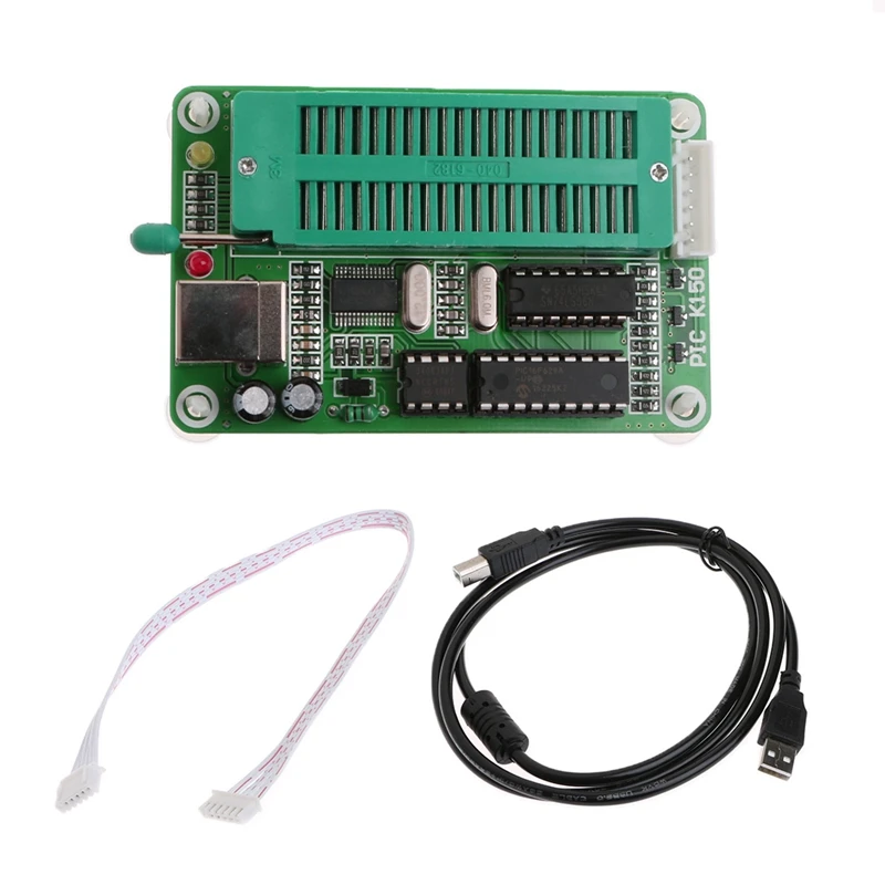 

New 2019USB PIC Automatic Programming Develop Microcontroller Programmer K150 ICSP Cable Hot Sale