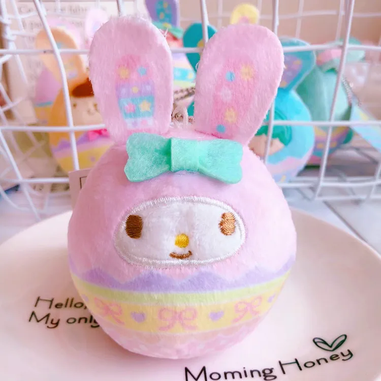 Мультфильм рисунок «Hello Kitty» с рисунками из мультфильма «My Melody Cinnamoroll Собака пудинг собака персонажи Little Twin Stars ленивое яйцо сумка для ключей Подвеска для детей Подарки - Цвет: 2