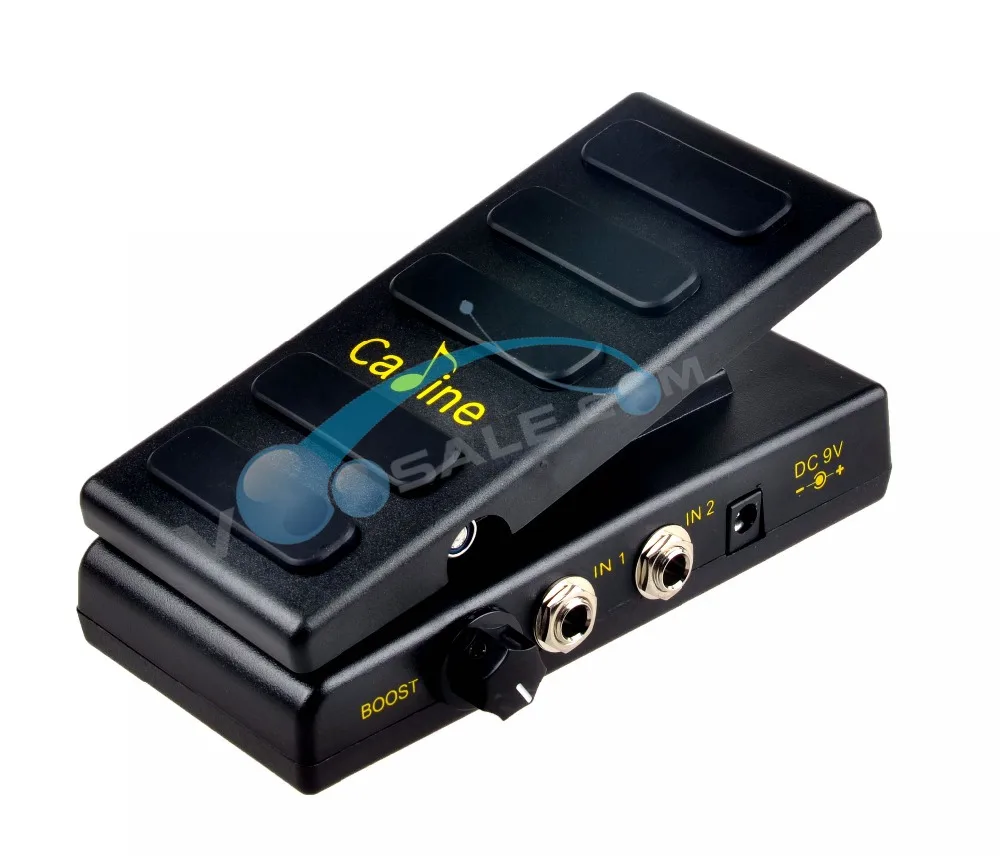 Caline CP 31P Volume Pedal With Boost Function Guitar Effect Pedal Vol Pedal Dual Channel DC 9V
