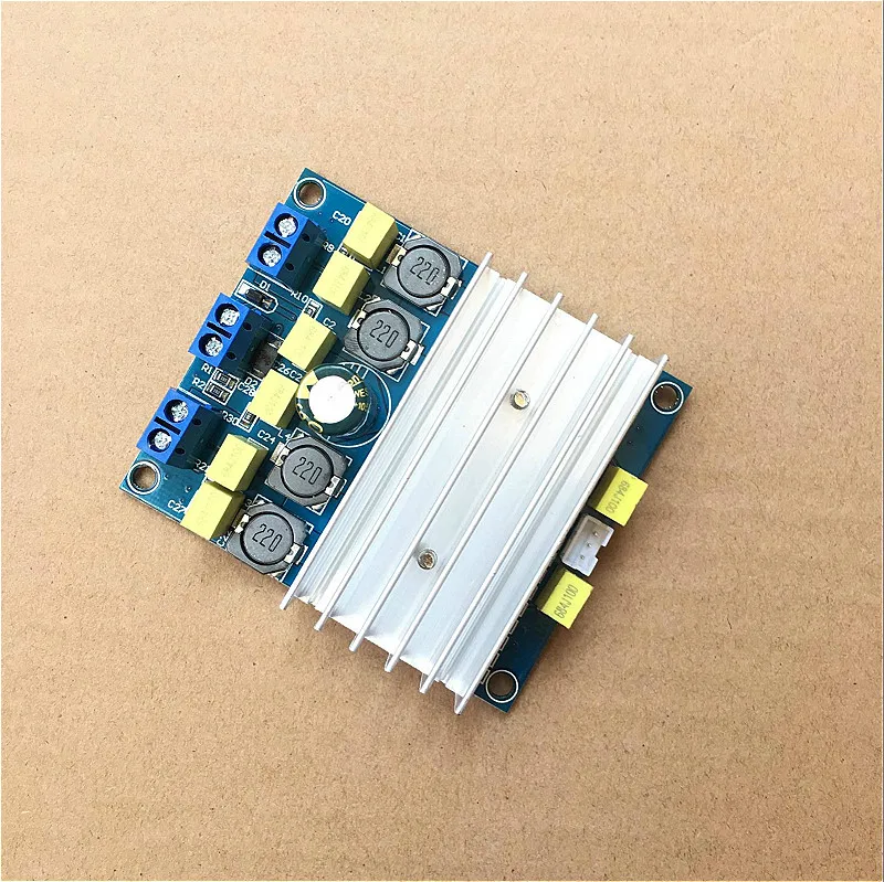 

TDA7492 2 x 50W D Class High-Power Digital Amplifier Board AMP Board With Radiator