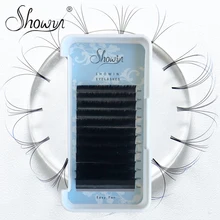 Блум, легко самостоятельное изготовление, вееры, ресницы, авто норковые, легкие, накладные ресницы, норковые 3D Led ресницы, удлинение, Топ профессионалов