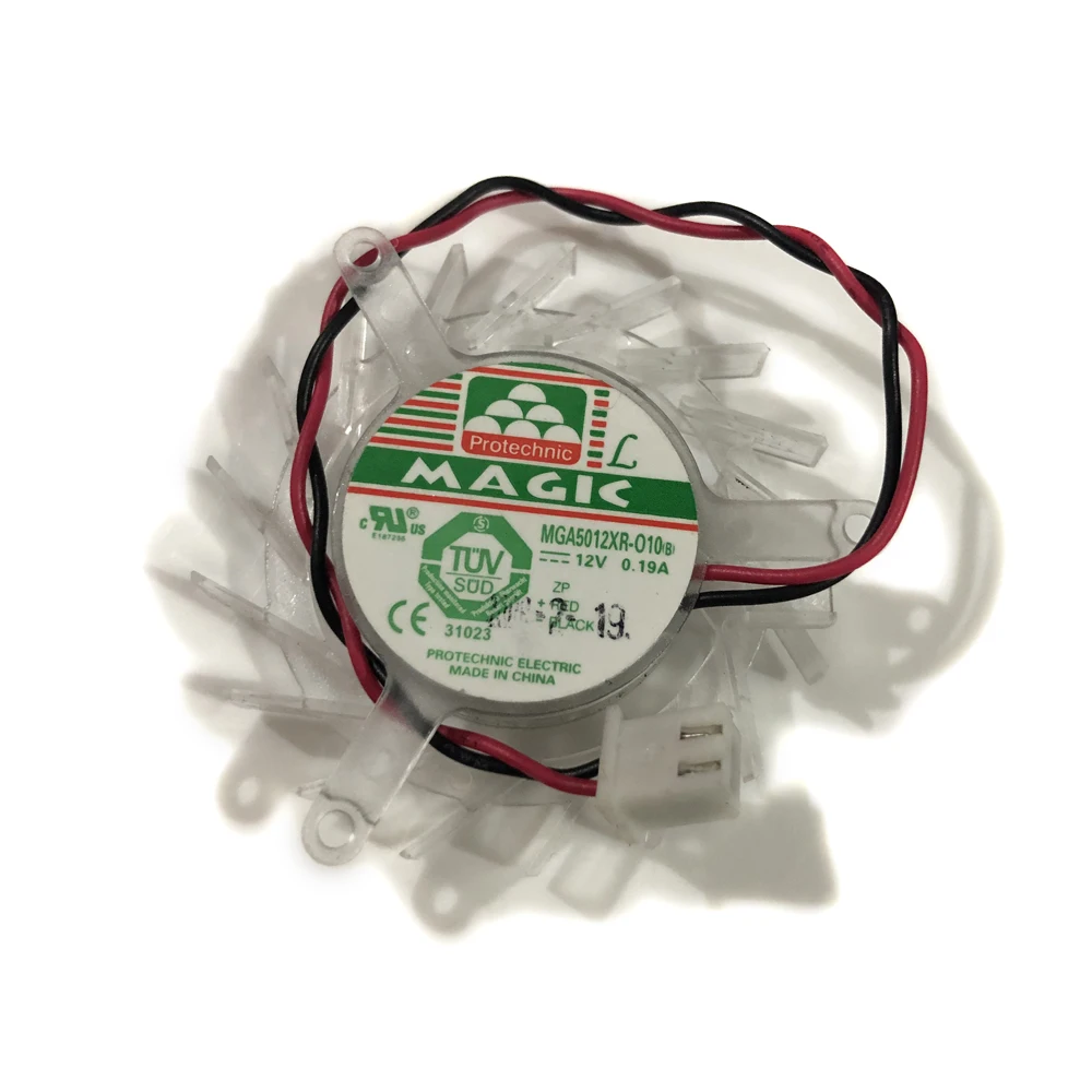 5012 12V 0.19A 2Pin 2 провода MGA5012XR O10 вентилятор GPU радиатор Графика Vudeo карты