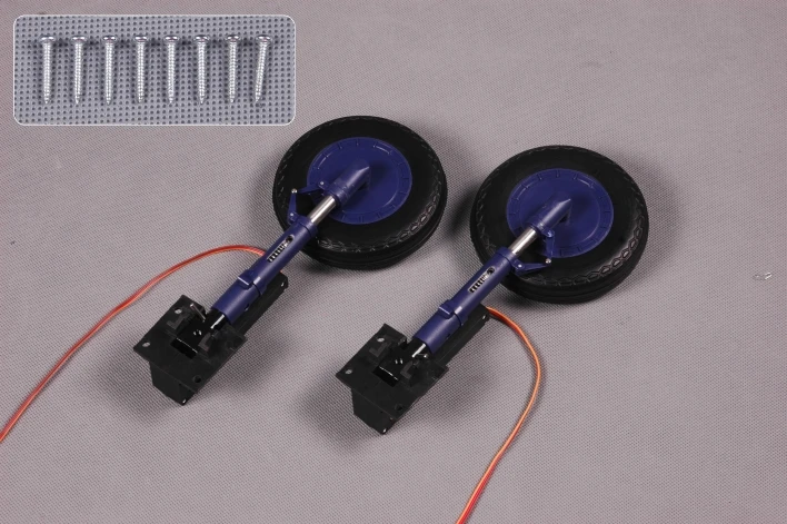 FMS 1700mm / 1.7m F4U Main Landing Gear System with 2 FMSRE005 Retracts Installed FMSSI209BLU RC Airplane Model Plane Spare Part FMS 1700mm / 1.7m F4U Main Landing Gear System with 2 FMSRE005 Retracts Installed FMSSI209BLU RC Airplane Model Plane Spare Part