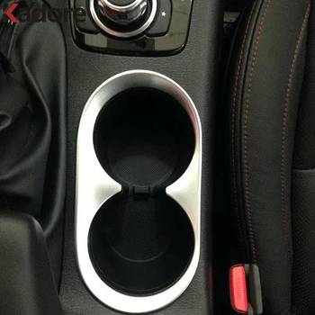 

For Mazda 3 M3 Axela Sedan 2014-2016 ABS Matte Water Cup Bottle Frame Holder Organizer Car Interior Glass Container Accessories
