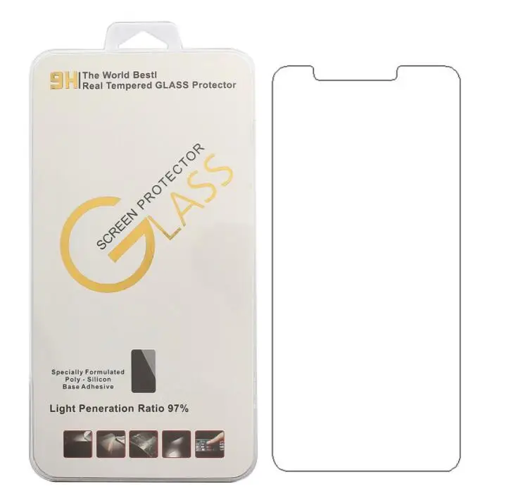 

For Thl T9 / T9 Pro / T9 Plus Tempered Glass Film Screen Protector Luxury 9H 0.26mm 2.5D Thin Front Glass Protector