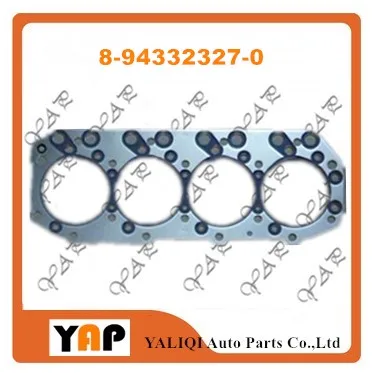 

4JB1 4JB1T CYLINDER HEAD GASKET For FitISUZU Pickup truck ELF 250 NKR NHR Truck 2.8L 8V L4 8-94332327-0
