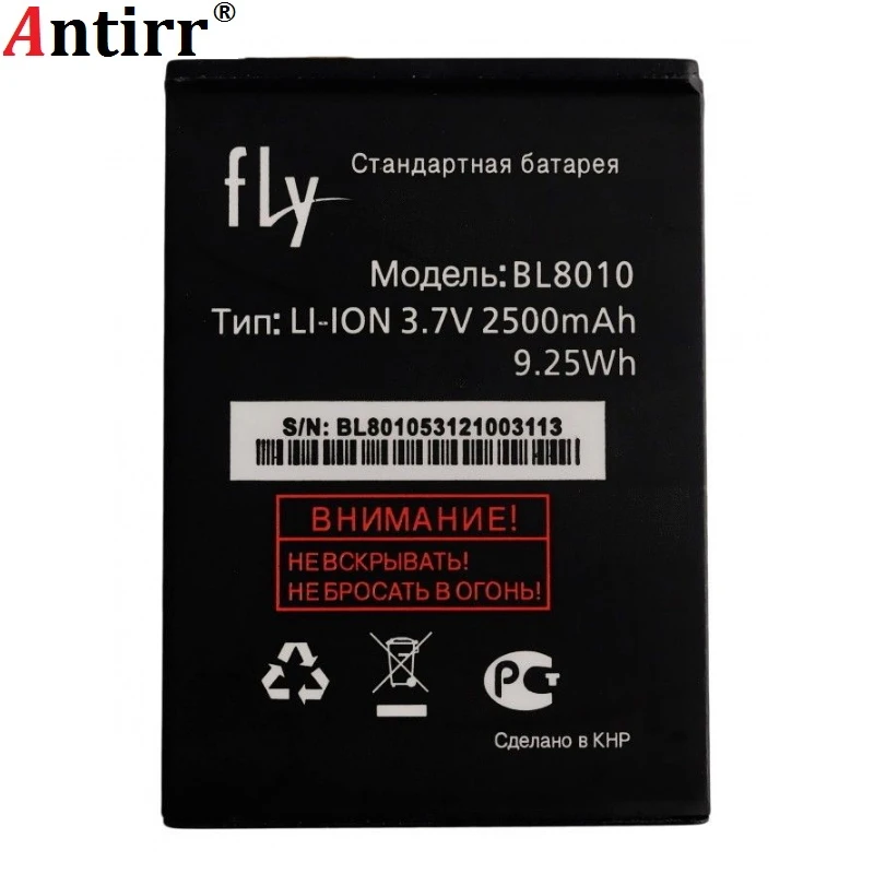 

High Quality Replacemant 3.7V 2000mAh BL8010 Battery for Fly FS501 Nimbus 3 BL8010 mobile phone in stock+ Track Code