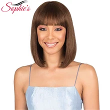 Best Price Sophie's Peruvian Remy Human Hair Wigs For Women Short Straight Bob Human Hair Wigs for Woman #4 10inches H.BRZANICE Best Price Sophie's Peruvian Remy Human Hair Wigs For Women Short Straight Bob Human Hair Wigs for Woman #4 10inches H.BRZANICE
