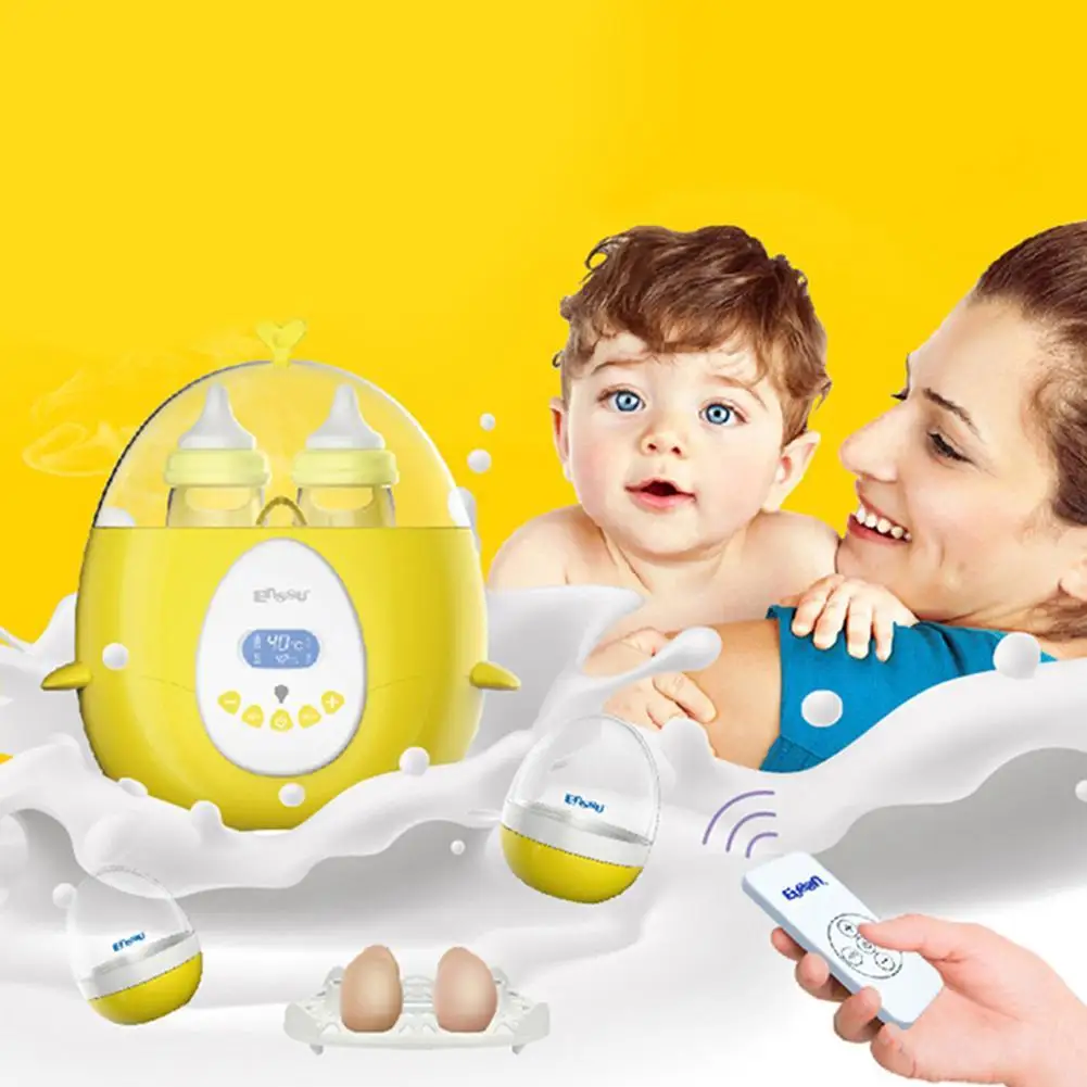 

Original Enssu Brand Baby Smart Remote Control Double Bottle Warm Milk Thermostat Disinfection Steam Eggs Multi-function