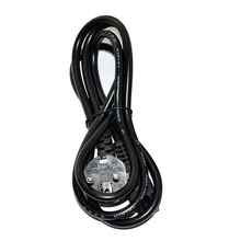 3 зубец ЕС Тип ноутбук шнур питания ноутбук адаптер кабель для samsung/Asus/hp/Dell/lenovo/acer/Toshiba