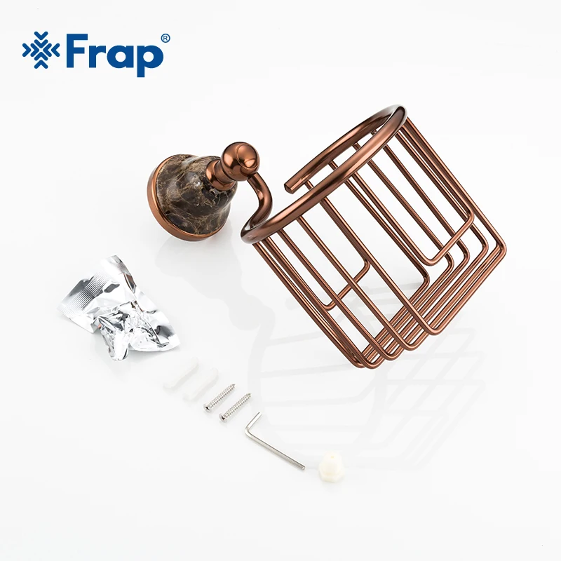 Держатель для бумаги Frap Настенный алюминиевый держатель туалетной Красного