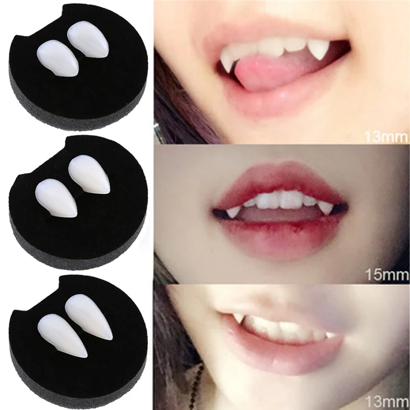 Dental adhesive For Halloween Cosplay Dentures Vampire Teeth WR 