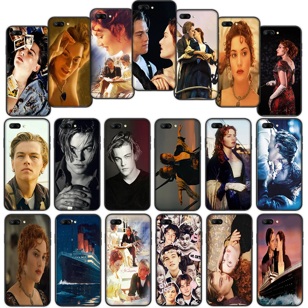 

Titanic Rose Jack Soft Cover Case for Huawei Honor 10 Note 10 9 Lite 8X 7A 3GB Pro Y6 Y7 Y9 Prime Nova 3