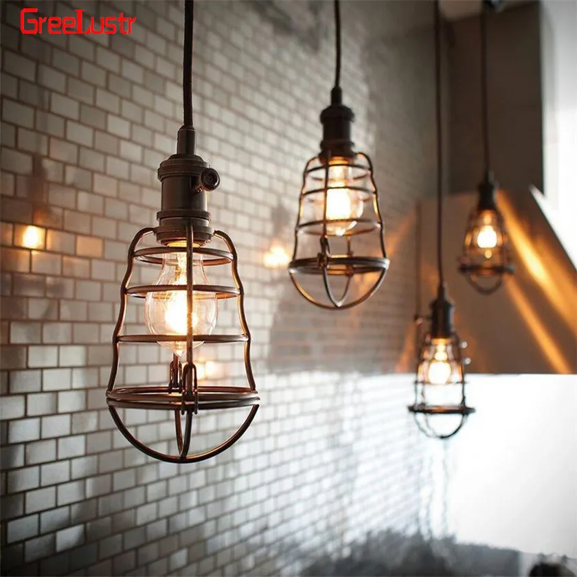 Подвесной светильник в стиле ретро 110 В 220 В|retro loft lamp|vintage lamparavintage hanging |