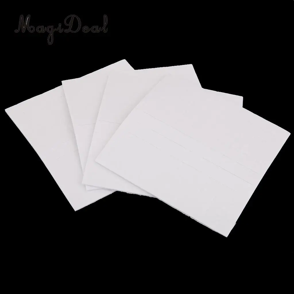 

MagiDeal 1mm 4 sheet Super Strong Double Side Adhesive From Pads Sticker Fixers for Card Making Mounting Sticky Tape