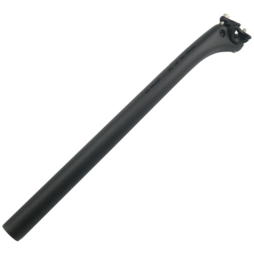RXL SL Bicycle Seat Post Carbon MTB Matte 3K 27.230.831.6mm Offset BlackRed Lightweight Road Bike Seatpost 350400mm  (9)
