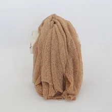 1" x 63" Экстра Длинный мягкий свитер для новорожденных Плетеный шарф близкий вязаный детский стрейч вискоза обёрточная многослойная ткань реквизит для фотосъемки