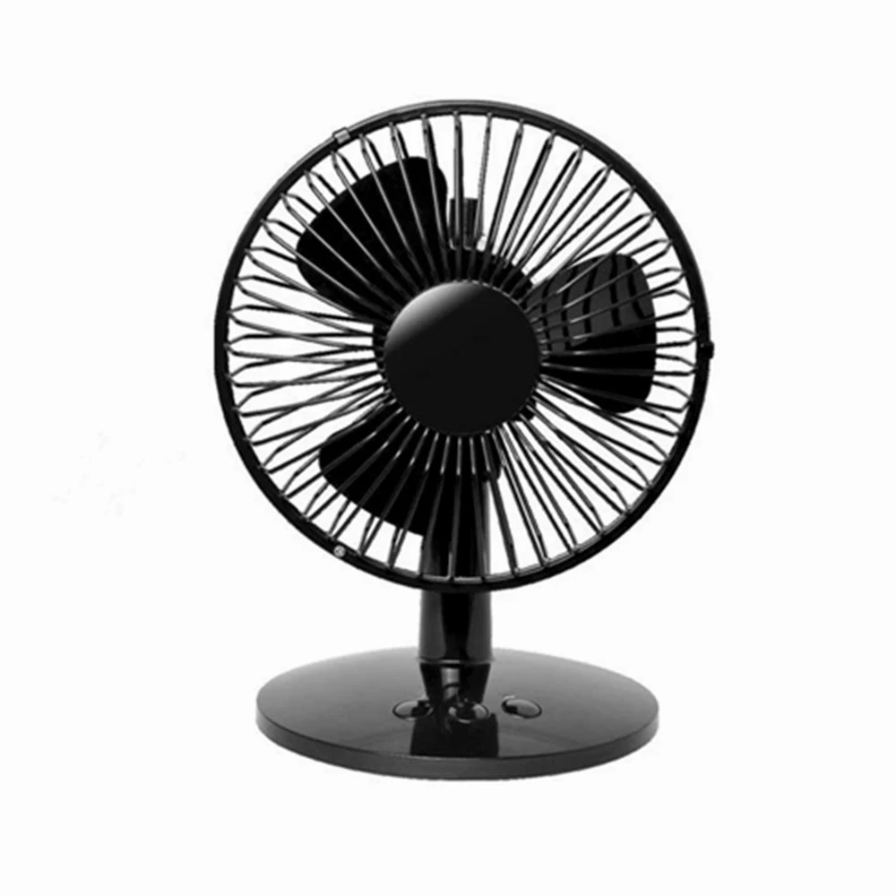 

2019 Rotatable Metal Oscillating Table Fan Personal Desk Mini Fan Computer Laptop Cooler Cooling USB Fan for Office Home Dorm