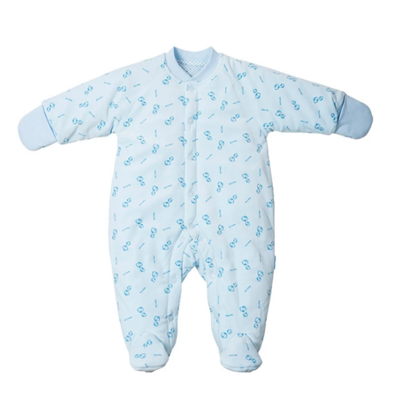 Baby Romper For Boys Girls Spring Winter Jumpsuit Thick Hooded Newborn Bebe Bodysuits Costume Infant Cotton Rompers Clothing Set (9)