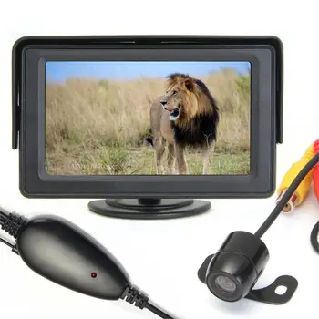 

Marsnaska Hotsale new Hot Selling 4.3inch TFT Car LCD Screen Wireless Rear View Monitor Reverse Backup Camera