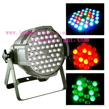 

54 x 3W RGBW Mix color Led Par Light for Club Party Lamp Discos Music Light