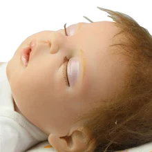 Stylish Reborn Realistic Baby Dolls 22 Inch Full Silicone Vinyl Newborn Doll Babies Children Birthday New Year Gift