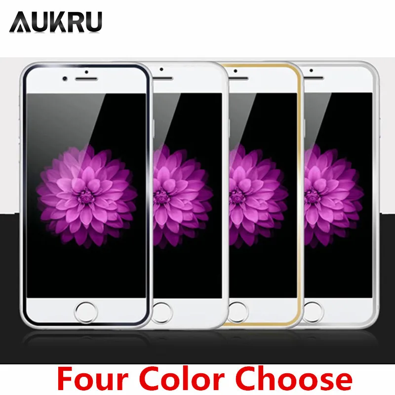 Титановое закаленное стекло для iPhone 7 8 6 Plus X S защитное 3D на XR XS MAX полное покрытие