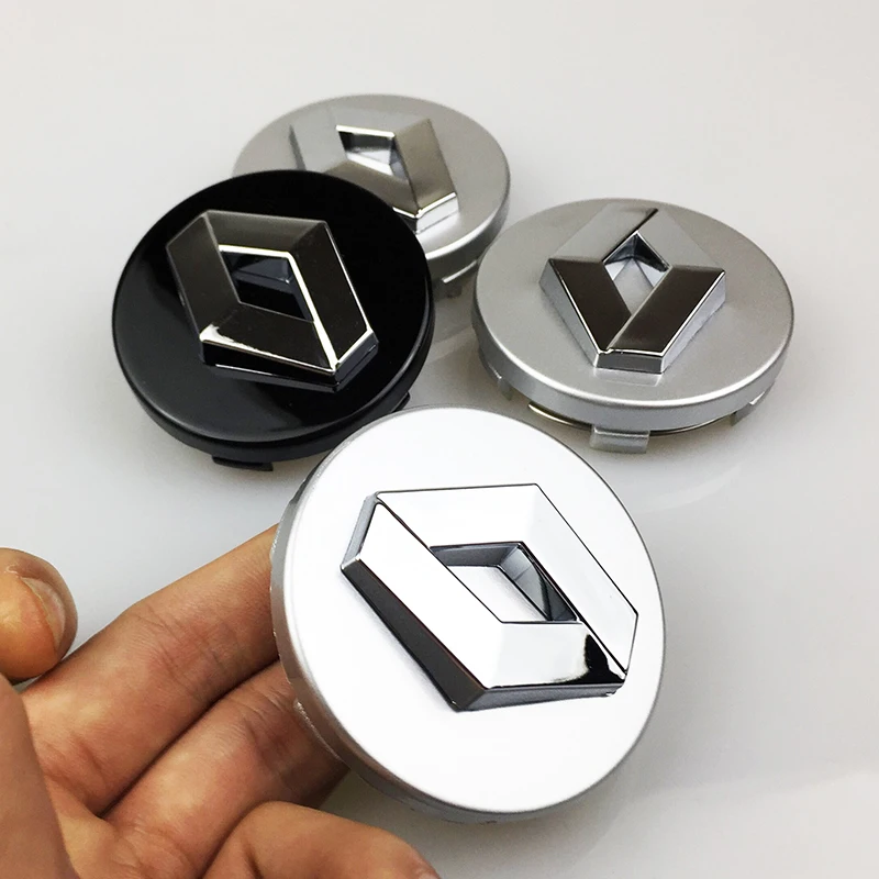

4pcs For Renault 57mm 60mm Wheel Center Hub Caps Clio Megane Laguna Scenic wheel Badge covers Auto accessories