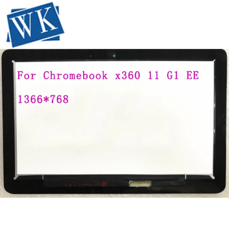 Для HP Chromebook x360 11 G1 EE ЖК-дисплей сенсорный Экран сборки B116XAB01.3-928588-001 1366*768 HD IPS 6