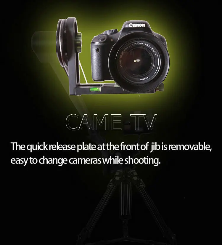 CAME-TV 7,9 футов камера кран для HDSLR ILDC DV нагрузка 8,8 фунтов