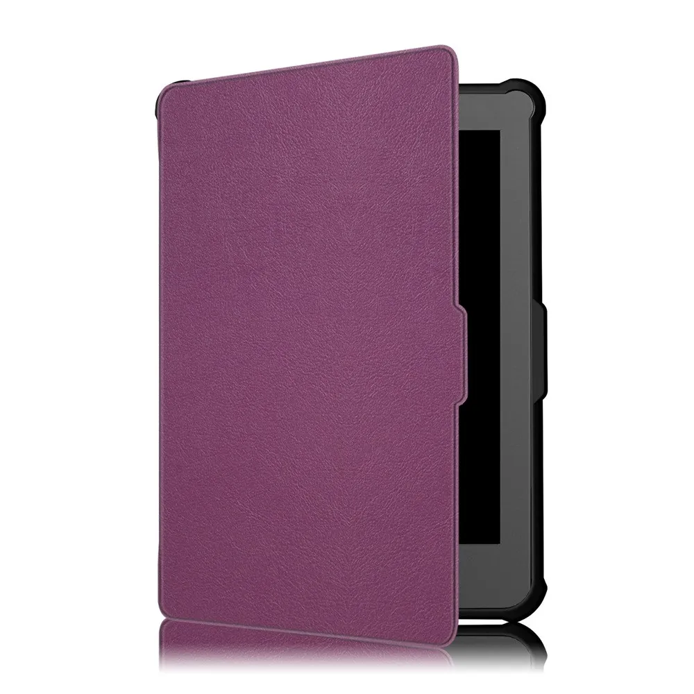 

Ultra-thin for Tri-Fold Smart PU Leather Case Stand Cover For Kobo Clara HD for kobo aura H2O Edition 2 protective case new A30
