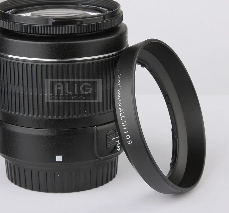 55mm Lens Hood Flower Wide Shape and Lens Cap for Sony 18-70mm 18-70 18-55mm,USA