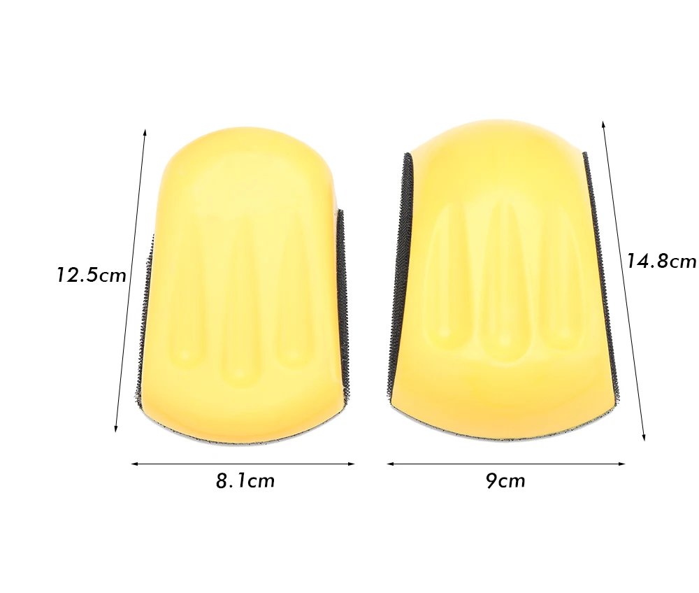 3 типа 4 дюймов/5 дюймов/6 дюймов шлифовальный диск держатель наждачной бумаги подложка полировальная подушка ручной шлифовальный блок абразивные инструменты