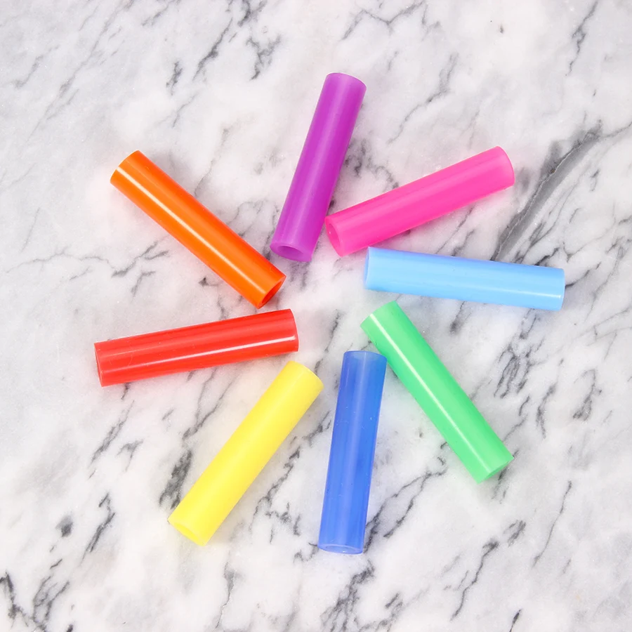 

8 pack Silicone Straw Tips for 6 mm (0.24 inch) diameter Stainless Steel Straws