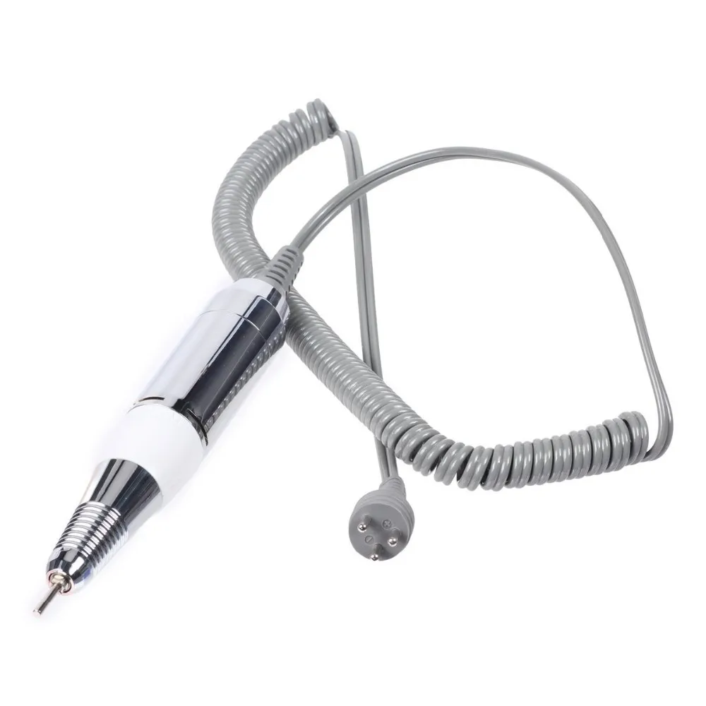 

Makartt 30000 RPM Electric Nail Drill Handpiece Hand Shank for Up200 Drill Machine with 3 Circular Holes Nail Art Tools E0529
