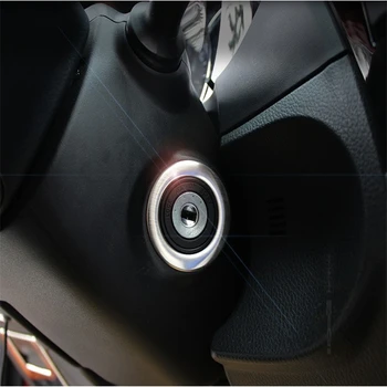 

WELKINRY car auto cover For Toyota Corolla Altis E170 2013-2017 stainless steel key start system key ignition igniter ring trim