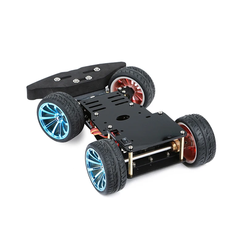 Elecrow 4WD шасси умный автомобиль для Arduino автомобильная платформа с металлическим