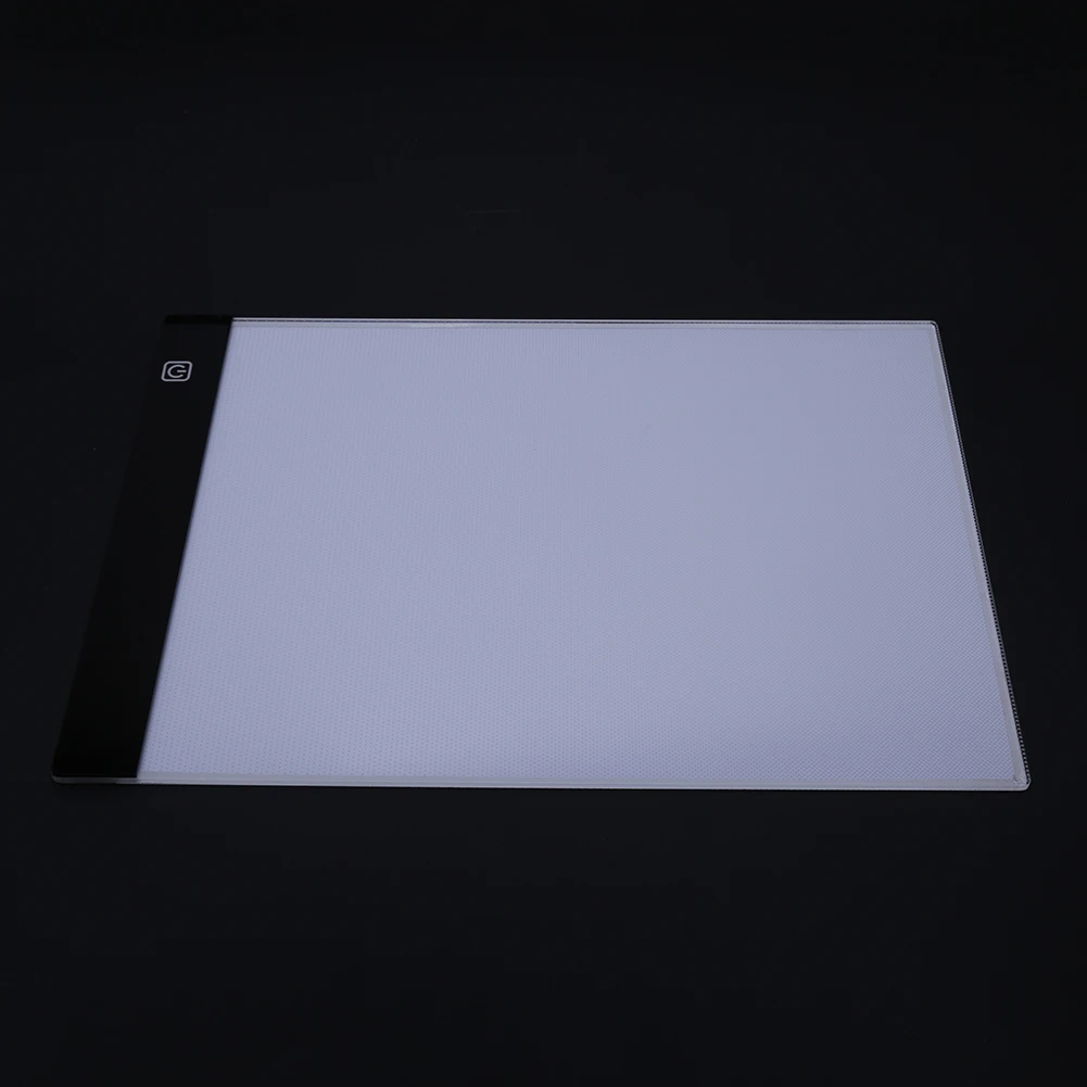 Светодиодный светильник с графическим планшетом для рисования, трафаретная доска, копировальная доска, цифровой планшет для рисования, Artcraft A4, копировальный Настольный светодиодный планшет