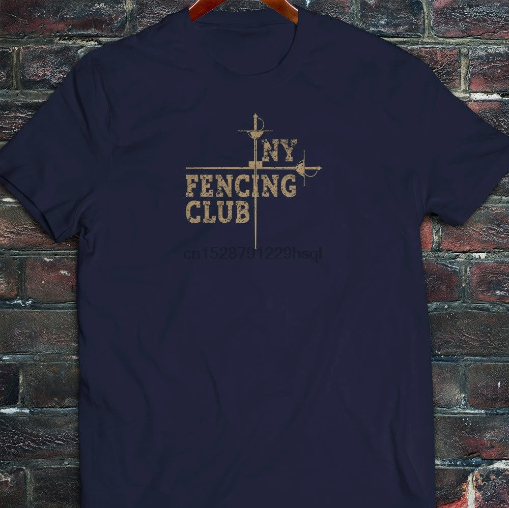 Крутые футболки дизайн хит продаж мужские NY feding CLUB SABRE фольга SPORTER DUEL боевой меч