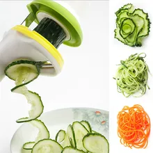 Спиральный овощ нож для резки фруктов Терка алюминиевого сплава ручки, алюминиевый сплав для снятия кожуры кухонные приспособления инструменты дропшиппинг B7810